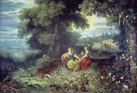 Allegorie Erde Und Wasser - Jan Brueghel the Elder