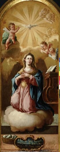 La Virgen María En El Instante De La Concepción - José Luzán
