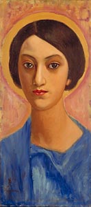 Female Saint, 1920 - 藤島武二