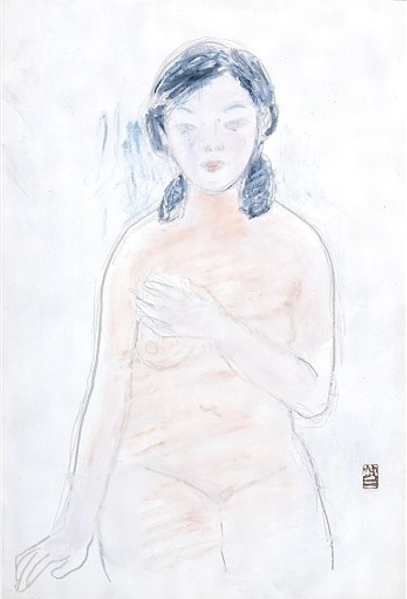 Nude, 1942 - 藤島武二