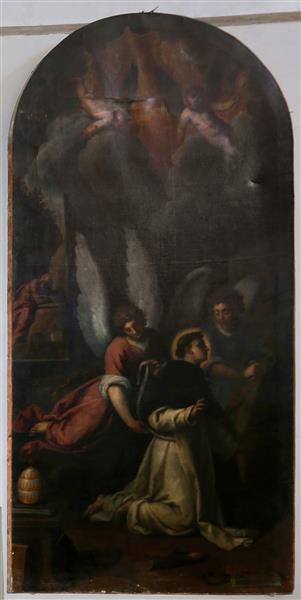 San Tommaso d'Aquino vince la tentazione, c.1628 - Palma il Giovane