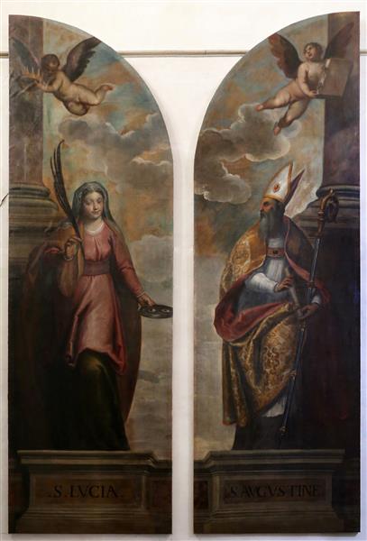 Ss. Agostino e Lucia, c.1628 - Palma il Giovane