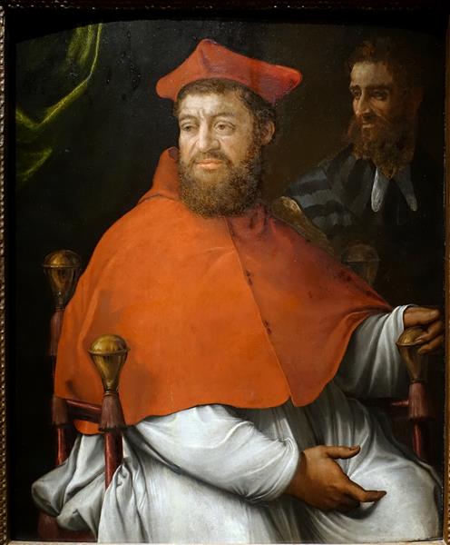 Portrait of Cardinal Giovanni Salviati and Giovanni da Cepperello, 1531 - Sebastiano del Piombo