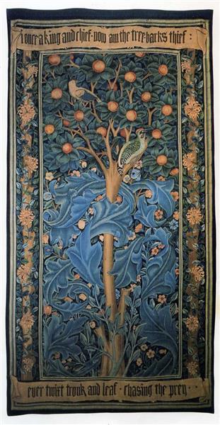 Woodpecker Tapestry, 1885 - William Morris