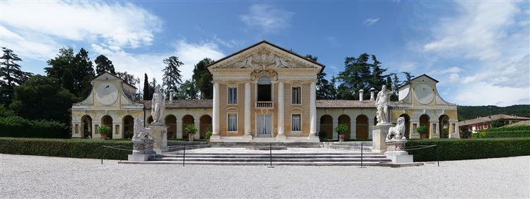 Villa Barbaro,  Maser, c.1560 - Andrea Palladio