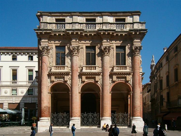 Palazzo del Capitaniato, Vicenza, 1565 - Андреа Палладио