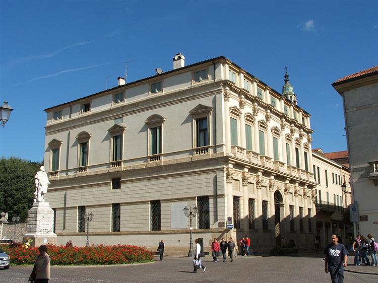 Palazzo Thiene Bonin Longare, Vicenza, 1572 - Андреа Палладио