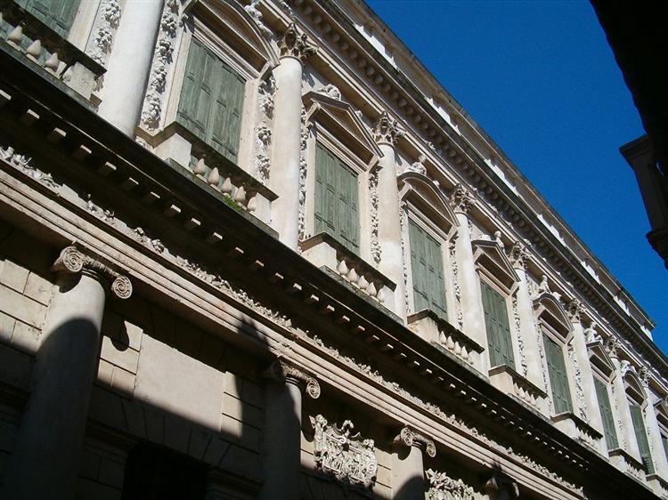 Palazzo Barbaran da Porto, Vicenza, 1569 - Andrea Palladio - WikiArt.org