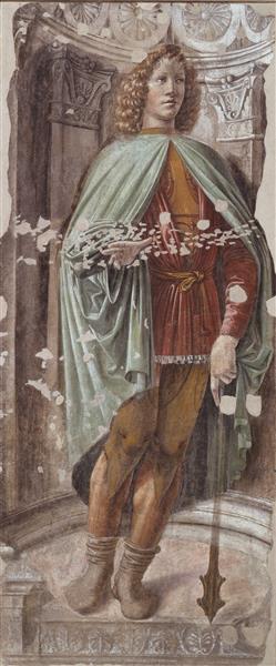 Man with a Mace, 1487 - Donato d'Angelo Bramante