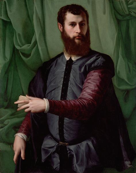 Portrait of a Man, 1548 - Francesco de' Rossi (Francesco Salviati), "Cecchino"