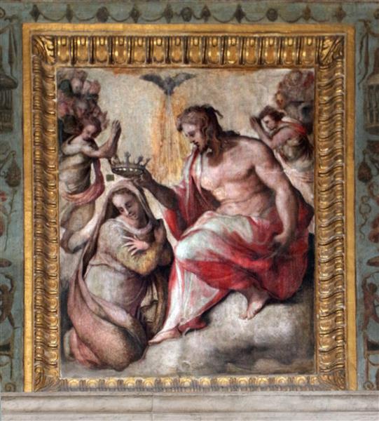 Coronation of the Virgin, 1563 - Francesco de' Rossi (Francesco Salviati), "Cecchino"