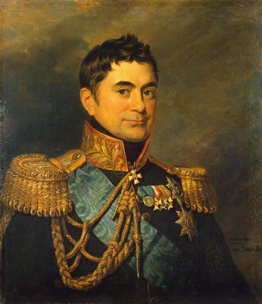 Portrait of Pyotr M. Volkonsky, 1825 - George Dawe