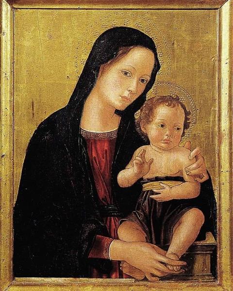 Madonna and Child, Perugia - Antoniazzo Romano