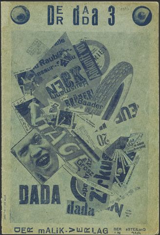 Cover for Der Dada, The Tire Travels the World, 1920 - Джон Хартфилд