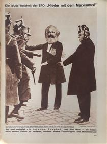 The Ultimate Wisdom of the Social Democratic Party   'Down with Marxism!' (AIZ) - John Heartfield