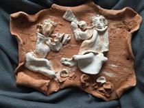 Bas Relief Song Terracotta 1 - Stacy Pace