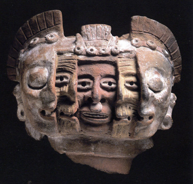 Fragment of An Anthropomorphic Brazier, c.1300 - Aztec Art