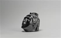 Head from a Figure, Xochipilli Macuilxochitl - Aztec Art