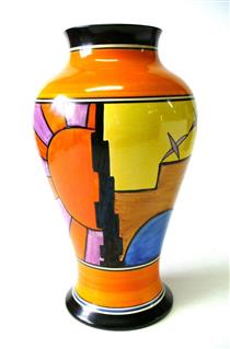 Sunray Vase - Clarice Cliff