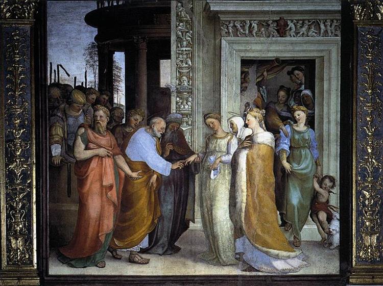 The Betrothal of the Virgin, 1518 - Domenico di Pace Beccafumi
