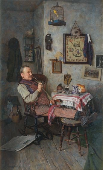 Not Married - Charles Spencelayh