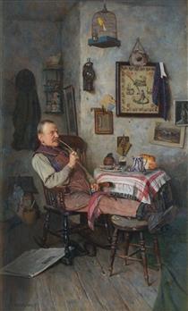 Not Married - Charles Spencelayh