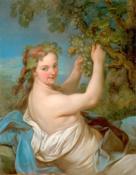 Erigone, 1747 - Шарль-Андре ван Лоо