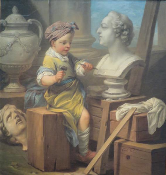 Sculpture, 1753 - Charles André van Loo
