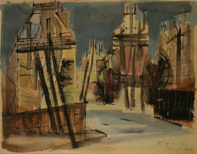 Paris, 1946 - František Hudeček