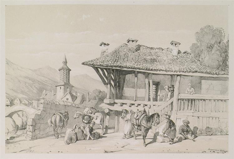 Bulgarian Village, 1838 - John Frederick Lewis
