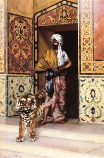 The Pashas Favourite Tiger - Rudolph Ernst