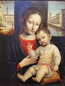 Madonna and Child - Ambrogio Bergognone