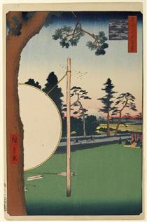 115. The Takata Riding Grounds - Hiroshige
