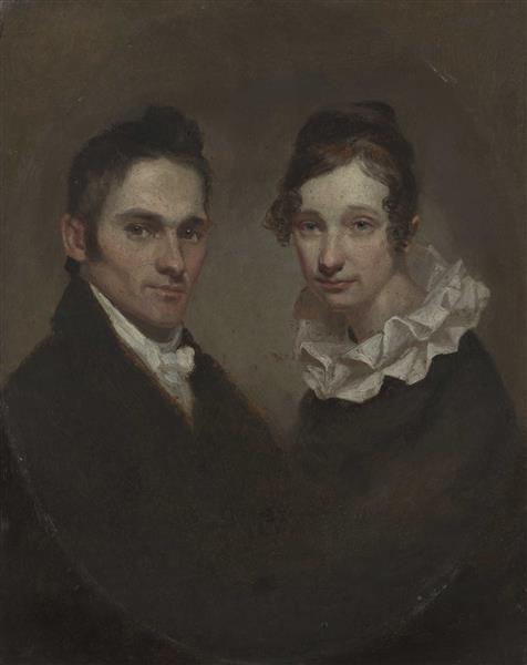 Reverend and Mrs. Hiram Bingham, 1819 - Samuel Morse