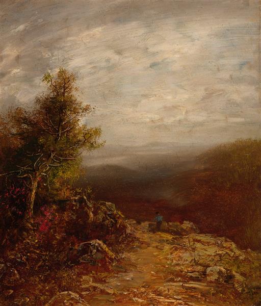 Above the Clouds, c.1875 - Ralph Albert Blakelock
