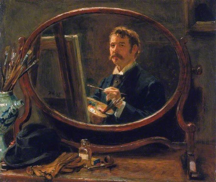 Self-portrait, 1895 - Ralph Hedley