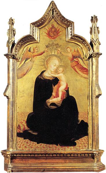Madonna and Child with Angels - Sassetta