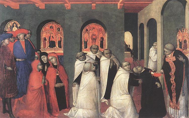 Miracle of the Eucharist, 1423 - Сассетта