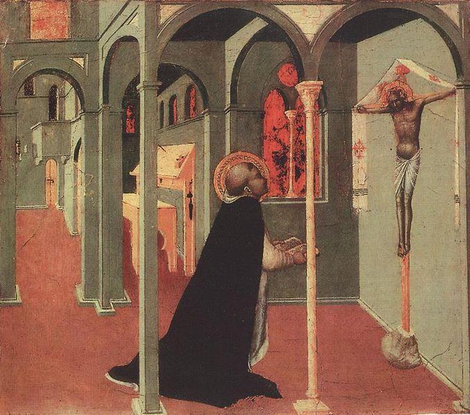 St Thomas Before the Cross, 1423 - Il Sassetta (Stefano di Giovanni)