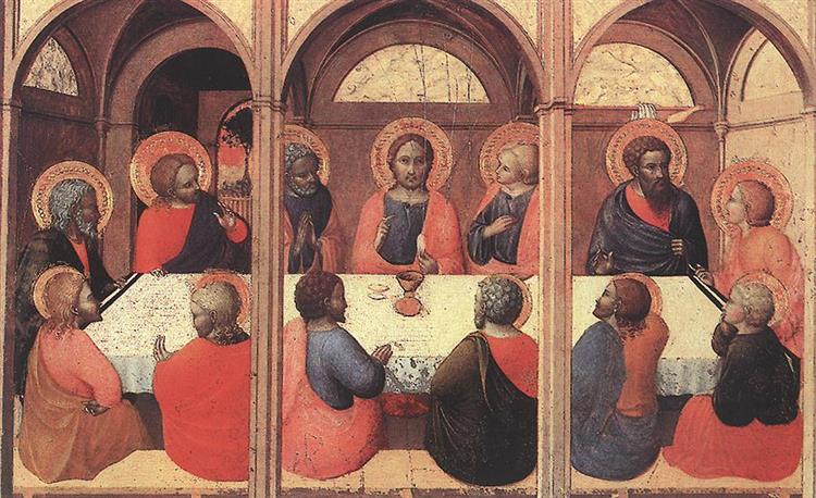 The Last Supper, 1423 - Stefano di Giovanni Sassetta