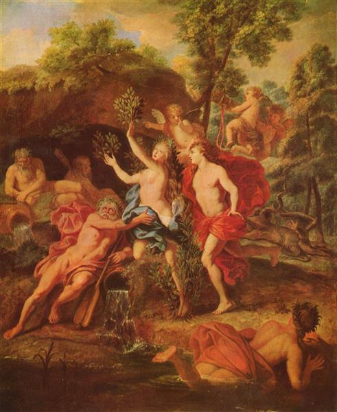 Apollo and Daphne - Жан-Батист ван Лоо