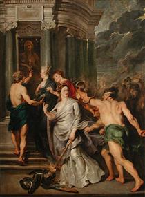 19. The Queen Opts for Security - Peter Paul Rubens
