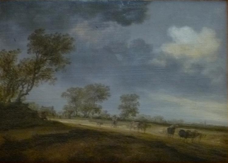 Dutch Landscape - Salomon van Ruysdael