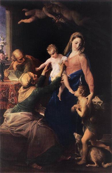 The Holy Family, 1777 - Pompeo Batoni