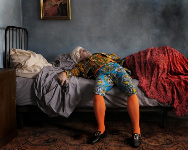 FAKE DEATH PICTURE (THE SUICIDE, MANET), 2011 - Yinka Shonibare