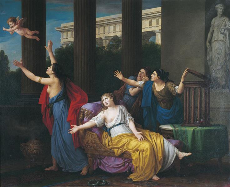 L'amour Fuyant L'esclavage, 1789 - Joseph-Marie Vien