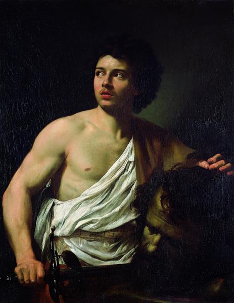David with the Head of Goliath, 1622 - Simon Vouet
