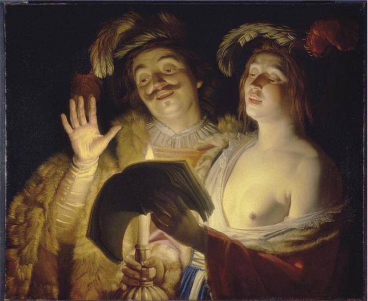 The Duet, 1624 - Gerard van Honthorst