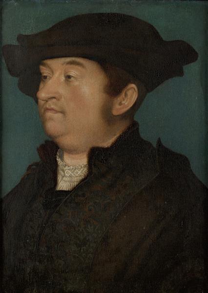 Portrait of a Man, c.1518 - c.1520 - Hans Holbein der Ältere