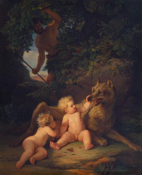 Romulus Und Remus, 1850 - Joseph Binder